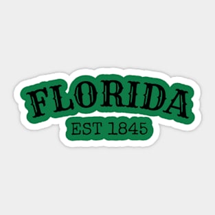 Florida Est 1845 Sticker